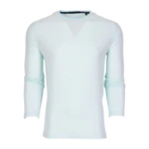 GREYSON SPIRIT LONG SLEEVE CREWNECK TEE - AURORA GREEN